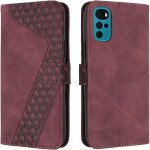 Pour motorola moto g22 coque - housse cuir telephone portable - etui avec clapet magnetique - protection ...