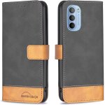 Pour motorola moto g41 / g31 coque, etui housse portefeuille flip case cuir coque rabat clapet avec porte ...