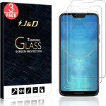 Compatible for motorola moto g7 power / g7 supra, 3 - pack [tempered glass] [not full coverage] hd clear ...