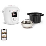 Moulinex cookeo wifi 9 - in - 1 ce952110 6 l 1600 w blanc