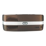 Mr handsfree blue easy - t�l�phone mains libres - bluetooth - sans fil - marron cuir