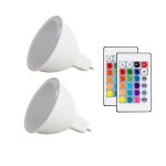 Mr16 led lampe intelligente ampoule couleur spotlight n�on enseigne rvb avec contr�leur lumi�re eclairage ...