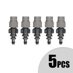 Muciakie atomiseur rglable 5 pices avec tuyau 4 / 7mm connecteur ardillon buse de brumisation spray ...