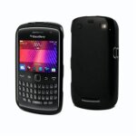 Muvit - coque minigel glossy blackberry curve 9360 - noir