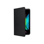 Muvit folio - etui � rabat pour t�l�phone portable - noir - pour lg k10