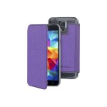 Muvit made in paris crystal folio - etui � rabat pour t�l�phone portable - polyur�thane de haute qualit� ...