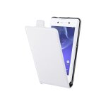 Muvit mfx stand folio - etui � rabat pour t�l�phone portable - polycarbonate, imitation cuir - blanc ...