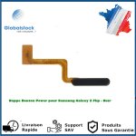 Nappe bouton power pour samsung galaxy z flip - noir
