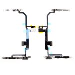 Nappe du bouton power volume vibreur flash + pi�ce m�tallique pour iphone 8 plus +