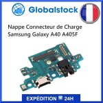 Nappe connecteur de charge alimentation usb micro jack pour samsung galaxy a40 a405f