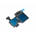 Nappe lecteur carte sim micro sd pour samsung galaxy s4 i9500