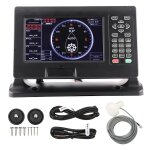 Navigateur gps, cran lcd couleur 8 pouces, haute dfinition prcise, tanche 12 - 36v pour bateau marin ...