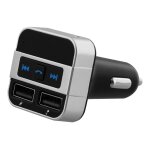 T'nb - mains - libre bluetooth / transmetteur fm / chargeur pour téléphone portable - gris T'nb - mains - libre bluetooth / transmetteur fm / chargeur pour téléphone portable - gris