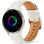 Nenv - bracelet cuir vritable compatible garmin venu 2 plus, 20mm bracelet pour garmin vivoactive 5 ...