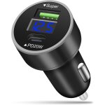 Njmks - chargeur voiture usb c pd 20w &qc 3. 0, 2 ports allume cigare usb c, chargeur allume avec led ...