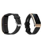Noir bracelet montre bracelet tpu pour huawei talkband b5 sports montre intelligente Noir bracelet montre bracelet tpu pour huawei talkband b5 sports montre intelligente