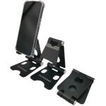 Noir support telephone, support t�l�phone bureau, pied pour telephone, support smartphone, support de ...