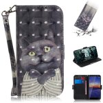 Nokia 3. 1 coque, saturcase beau 3d motif pu cuir magn�tique flip portefeuille support porte - carte ...