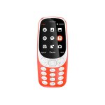 Nokia 3310 dual sim 16 mo rouge chaud