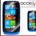 Pour nokia lumia 610 : lot 3 films protection ecran transparent Pour nokia lumia 610 : lot 3 films protection ecran transparent