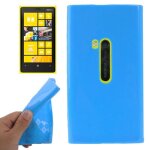 Nokia lumia 920 coque housse de protection silicone gel ( tpu ) bleu