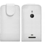 Nokia lumia 925 : etui housse coque pochette en simili cuir rabattable a rabat clapet haute qualit� couleur ...