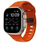 Nomad bracelet sport fkm watch series 1 - 9 / se / ultra (2) 42 / 44 / 45 / 49 mm orange