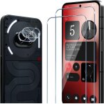 Compatible avec nothing phone 2a / 2a plus / 2a + verre tremp�, 2 pi�ces protection ecran + 2 pcs cam�ra ...