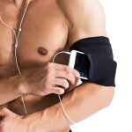 Nouveau brassard de t�l�phone, pochette de support de brassard, sac de sport, course a pied, exercice ...