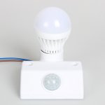 Nouveau e27 ac220 50 / 60hz capteur de mouvement infrarouge automatique interrupteur porte - lampe interrupteu ... Nouveau e27 ac220 50 / 60hz capteur de mouvement infrarouge automatique interrupteur porte - lampe interrupteu ...