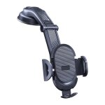 Nouveau support voiture 2025 a ventouse 360, pour smartphones 4 a 6 , fixation pare - brise ou tableau ...