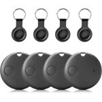Nouvelhorizonstore - 4 pack remplacement pour air tags, mfi certification bluetooth localisateurs d'objets, ...