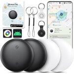 Nouvelhorizonstore - android smart traceur tag, 4pcs localisateur d�objets bluetooth fonctionne avec ...