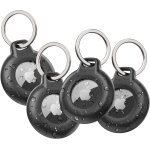 Nouvelhorizonstore - anneau de protection ��tanche avec attache en m��tal pour airtag (protection durable ...