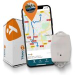 Nouvelhorizonstore - traceur gps professionnel trakmy maxi blanc �c autonomie 5 ans �c sans recharge ...