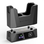 Np - fz100 18w chargeur usb c rapide avec fente pour carte sd compatible avec sony a7iii, a7iv, a7c, ...