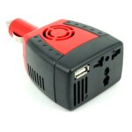 Onduleur de puissance de voiture allume - cigare chargeur de voiture usb 150w 12v dc a 220v / 110v ac ... Onduleur de puissance de voiture allume - cigare chargeur de voiture usb 150w 12v dc a 220v / 110v ac ...