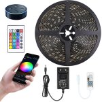 Onewatt bande led wifi d'�clairage, liplasting 10 m ruban rvb ruban avec 300 led 5050 smd etanche a l'eau ...