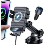 Ongi - support de téléphone portable pour voiture avec fonction de charge, chargeur rapide sans fil 15 ... Ongi - support de téléphone portable pour voiture avec fonction de charge, chargeur rapide sans fil 15 ...