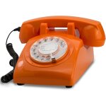 Opis 60s cable: tlphone fixe vintage compatible box, style rtro des annes 60, avec son aspect ancien ...