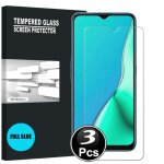 Oppo a9 2020 a5 2020 vitre protection d'ecran en verre tremp incassable lot de [x3] glass