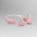 Oreillettes bluetooth a conduction osseuse sports d'extrieur sans fil son ecouteur stro avec microphone ...