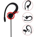 Oreillette radio légère en forme de g compatible avec les talkie - walkie retevis kenwood rt24 uv5r tk250 ... Oreillette radio légère en forme de g compatible avec les talkie - walkie retevis kenwood rt24 uv5r tk250 ...