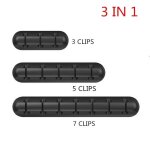 Organisateur de cbles usb, enrouleur de fil en silicone, fixateur de cravate, organisateur de cordon, ...