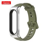 Original mijobs jeune sangle pour mi bande 5 sangle bracelet cadre mtallique sangle pour xiaomi mi bande ...