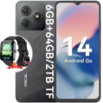 Oscal flat 2c smartphone 6, 56 64go 5000mah android 14 dual sim noir avec smartwatch blackview r50 Oscal flat 2c smartphone 6, 56 64go 5000mah android 14 dual sim noir avec smartwatch blackview r50