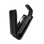 Ozzzo housse pour nokia e6 - coque etui cuir couleur noir