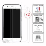 Pack 2 films de protection d'écran pour lg phoenix 5 en verre trempé ultra résistant (dureté maximale) ... Pack 2 films de protection d'écran pour lg phoenix 5 en verre trempé ultra résistant (dureté maximale) ...