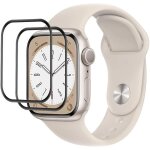 Pack de 2 protecteurs d'cran 3d pour apple watch series 8 41mm - film hd transparent anti - rayures, ...