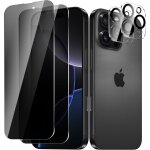 Pack 2 + 2 protecteurs ecran vie privée iphone 16 pro max + protège - lentille caméra, verre trempé hd ... Pack 2 + 2 protecteurs ecran vie privée iphone 16 pro max + protège - lentille caméra, verre trempé hd ...